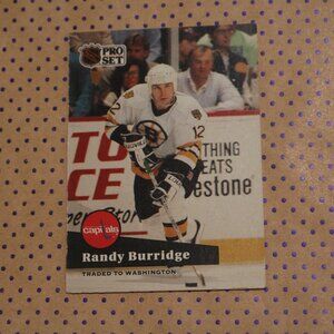 Randy Burridge #4 Hockey Card